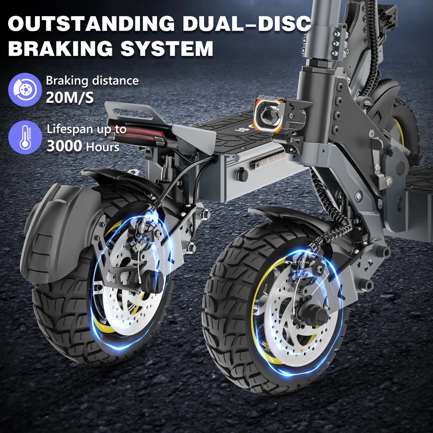 2025 New Style 48v/800w 15ah IENYRID S1 EU UK US Warehouse 10 Inch off Road Folding Electric Scooter for Adults