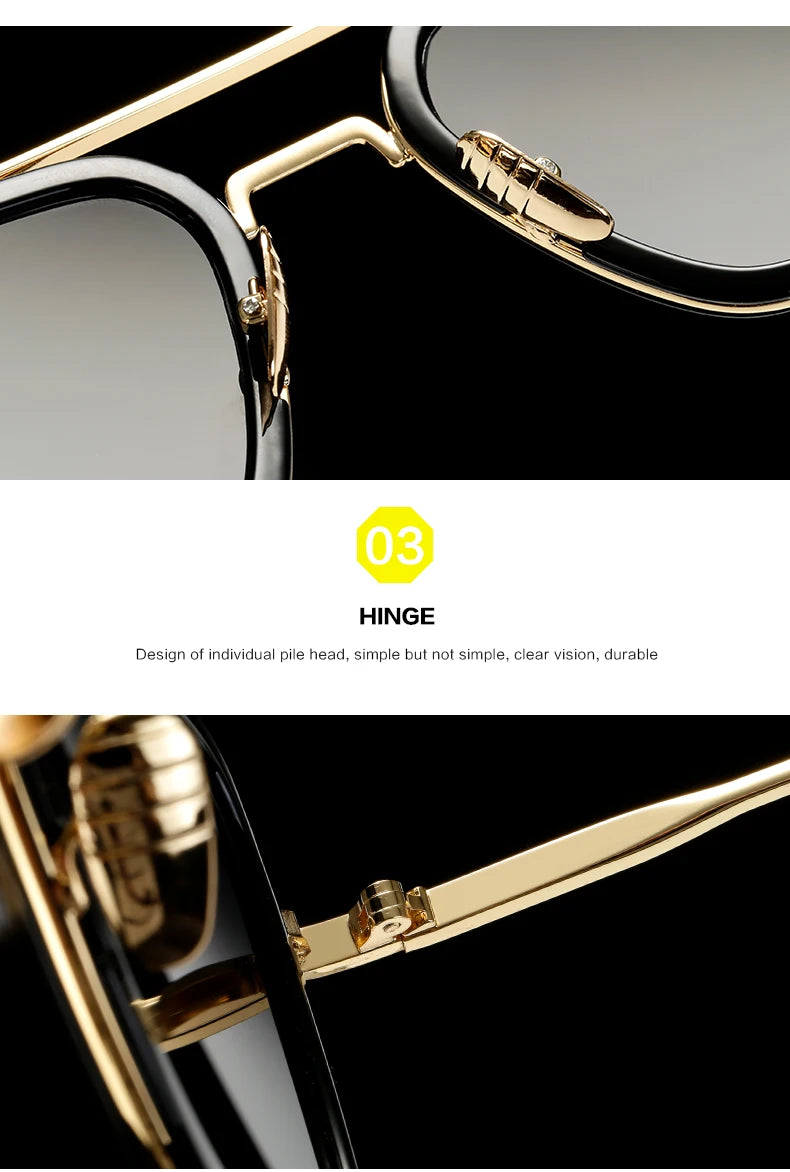 SPH -0.5 -0.75 -1.0 to -6 Fashion Metal Style For Women Sunglasses Men Square Brand Design Sun Glasses
