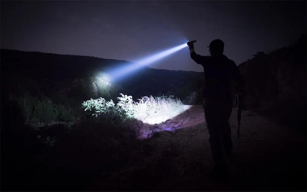 Trustfire T70 High Power Led Flashlights 1KM Long Range 2300LM Ultra Powerful Outdoor Torch Light for Hunting with Remote Switch