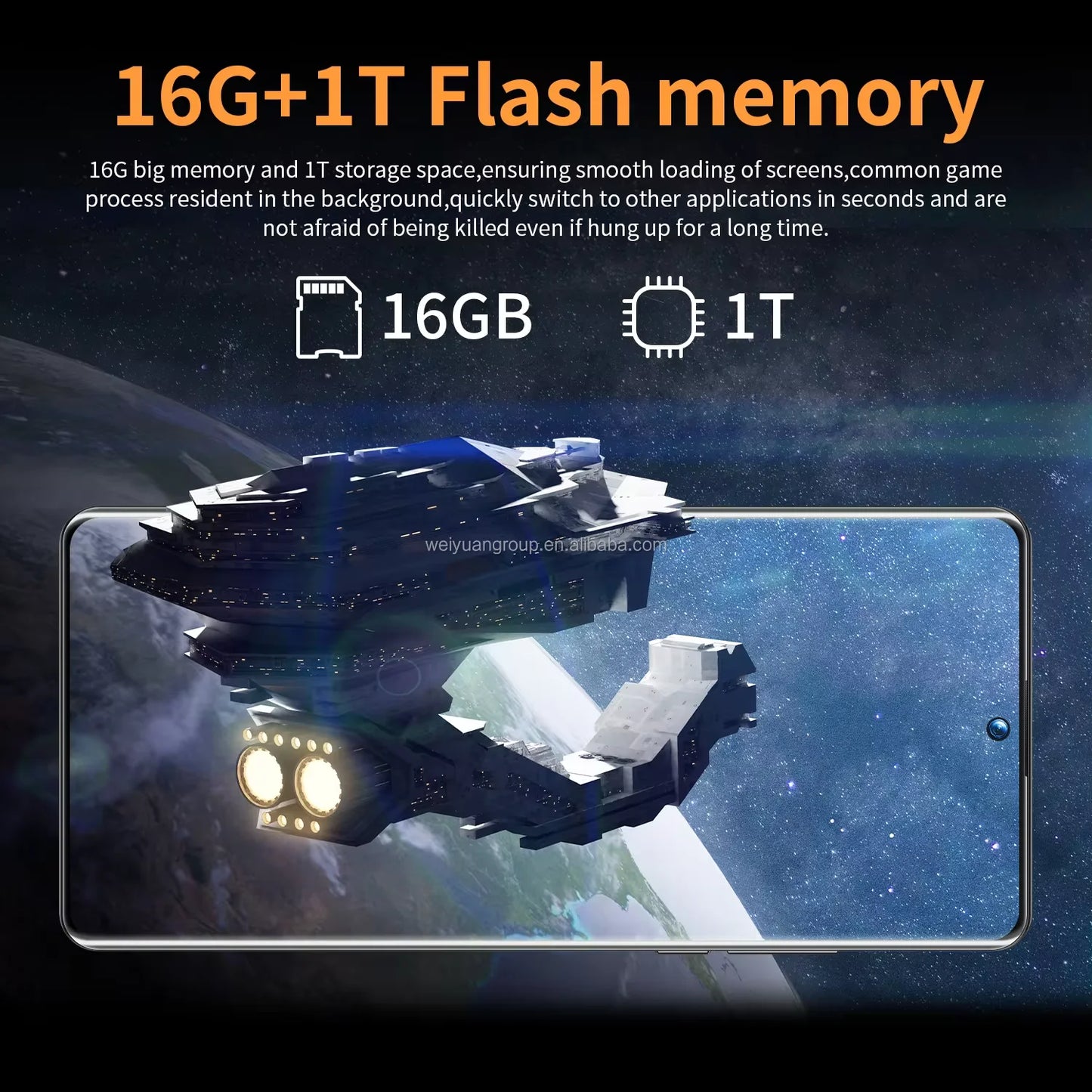 11T PRO 5G mobile phone 16G 1T memory 7.3 inch dual SIM card Android smartphone global version mobile phone 5G mobile phone