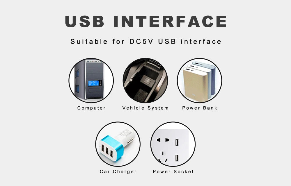 DC5V RGB USB Mini LED Night Light Portable 7 Colors Atmosphere Lamps USB Colorful Lights With Button Switch Light Color Control