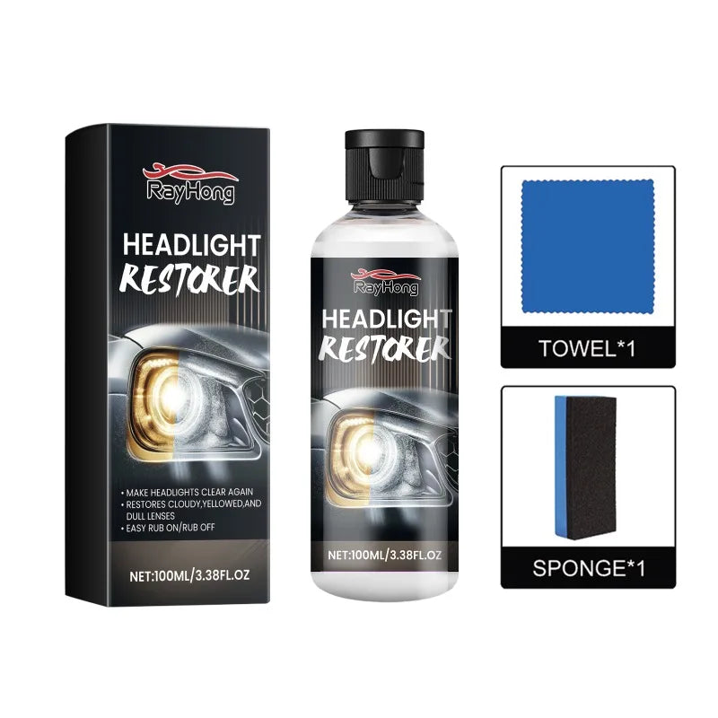 Automotive headlight repair polishing solution Automotive headlight scratch repair renovation maintenance brightening coating po