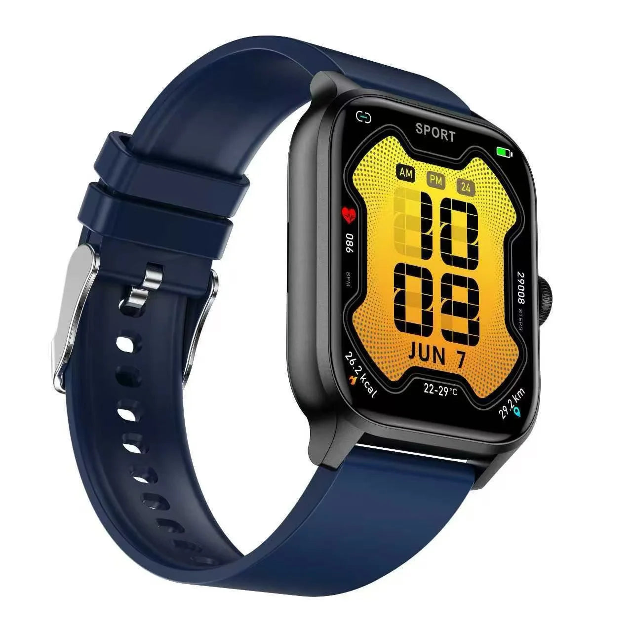 QX15  Montre Intelligente 1.85'' TFT Health Monitoring Wireless Calling Smart Watches Classic Appearance Women's Health Watch