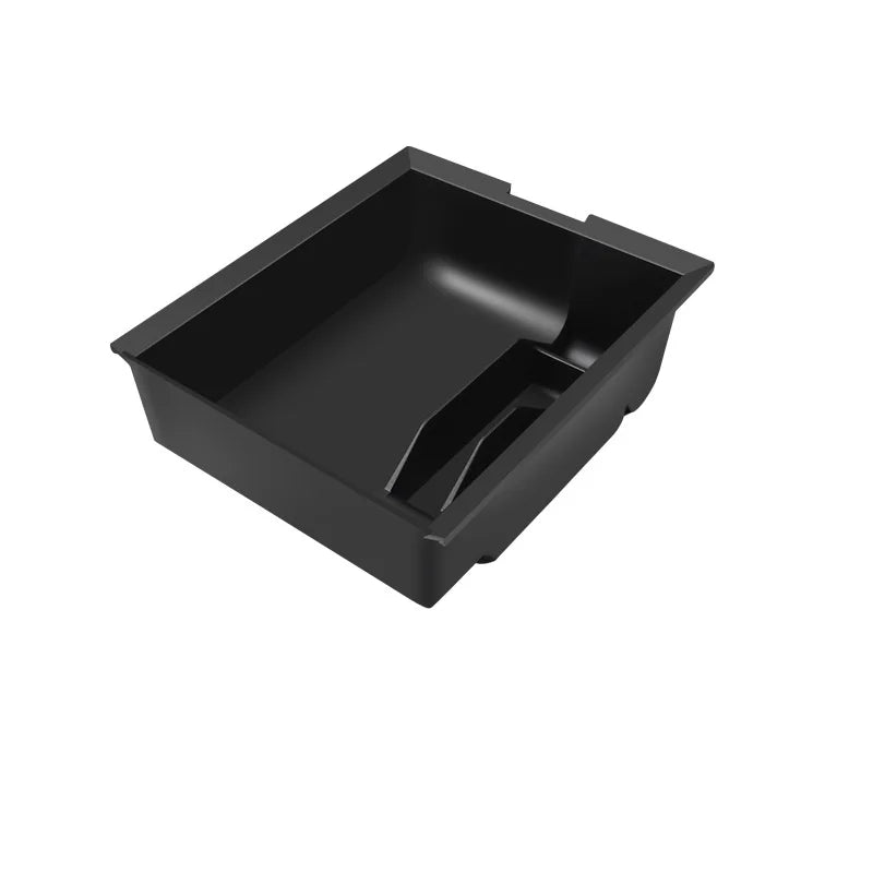 Interior Accessories Flocked Armrest Hidden Cubby Drawer Central Console Storage Box for 2021 2022 Model 3 Model Y