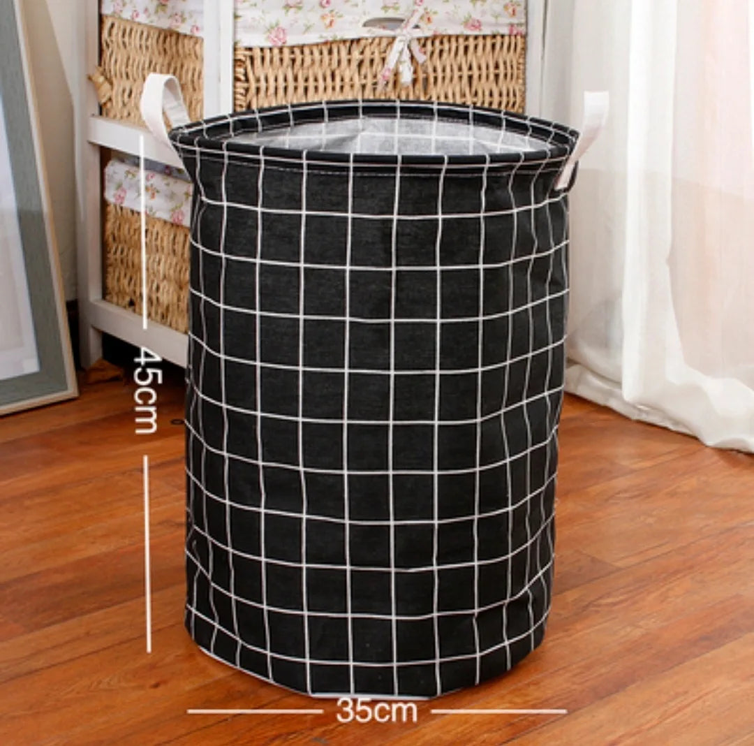Factory Direct Sale Foldable Laundry Basket for Dirty Clothes Canvas Storage Laundry Baskets