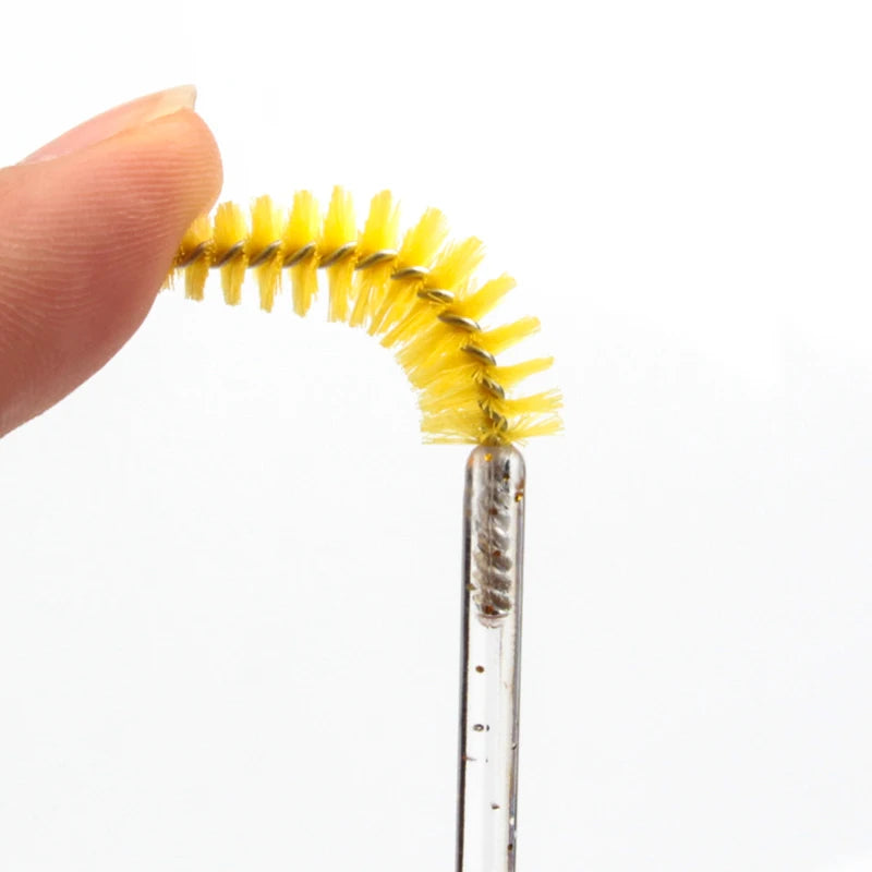 500pcs Eyelash Brushes Spoolies Micro Lash Mascara Wands Combs Wholesale Makeup brush wholesale For Eyelash Extension Makeup