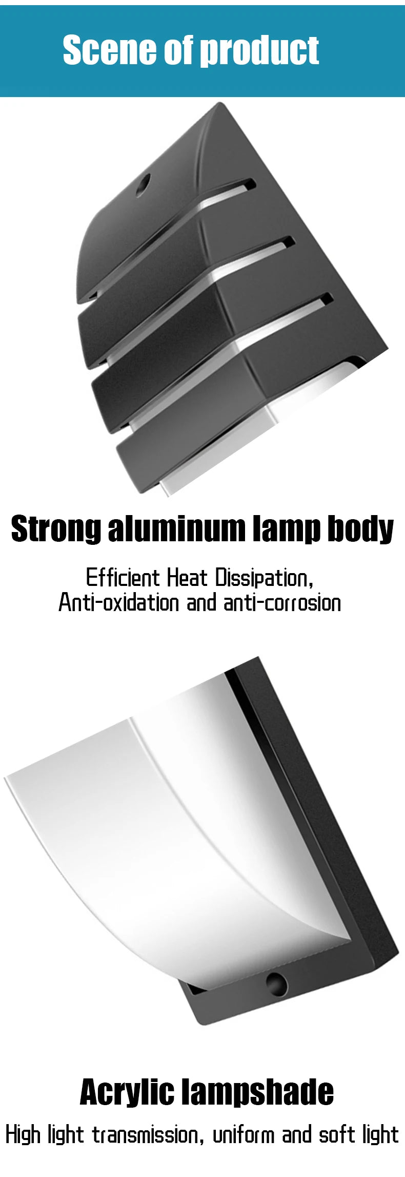 LED Outdoor Lights Motion Sensor Outdoor Wall Light Waterproof IP65 Outdoor Wall Lamp Street lamp Garden Lights Outdoor Lighting