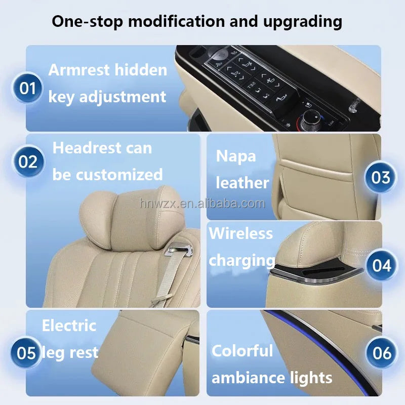 Factory Price AUTO 2024 New Design Luxury SUV Car Rear Seat for Land Rover Defender