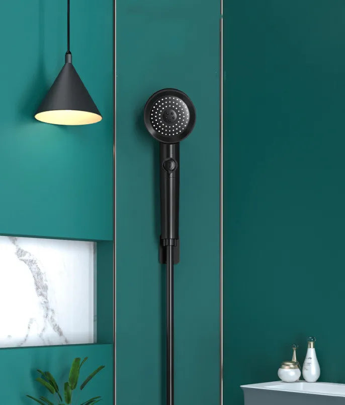 Filter Rainfall Shower Head SPA Bathroom ABS Chrome Water Saving High Pressure Handheld Shower Head