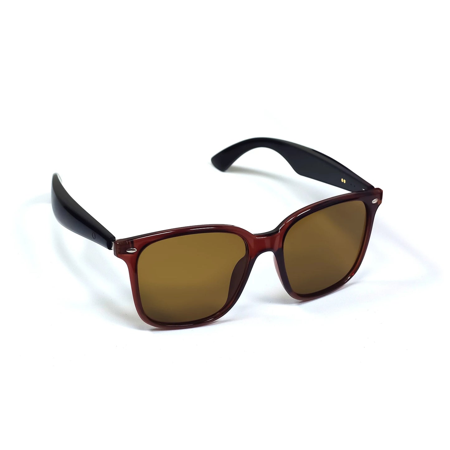 SENBONO GY500 HiFi Stereo Wireless Headphones Smart Glasses Translator UV Protection for Travel Outdoor Sports AI Sunglasses