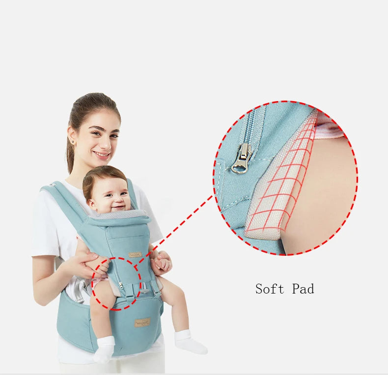Baby Carrier Infant Kid Baby Hipseat Sling Front Facing Kangaroo Baby Wrap Carrier for Baby Travel 0-36 Months