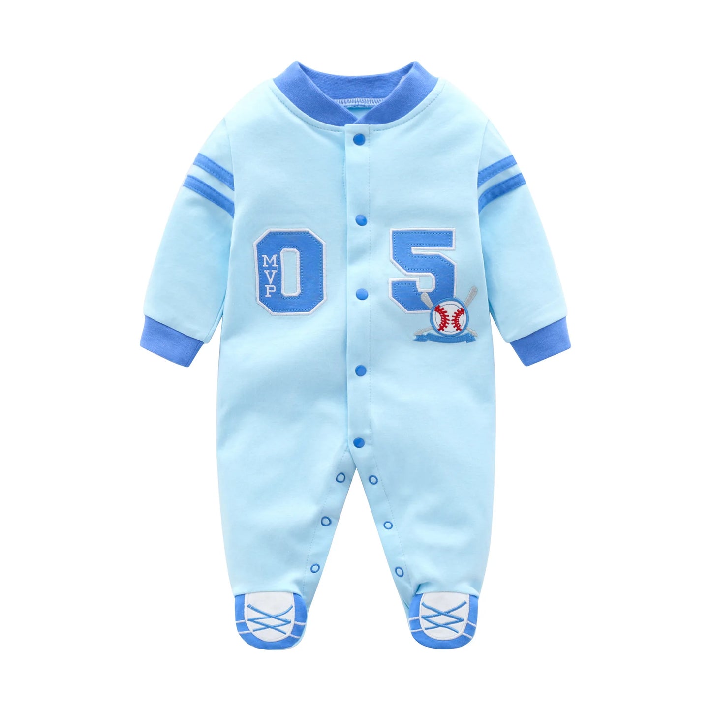 Baby clothes newborn coverall infants boys clothes baseball sport style cotton ropa de bebe spring toddler clothing boy