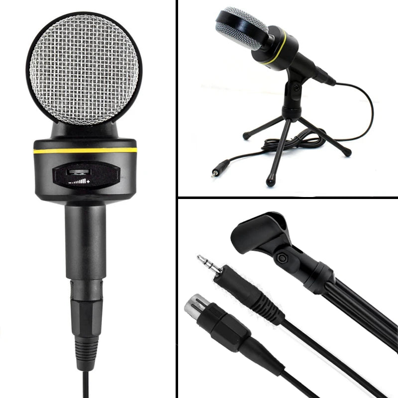 Hot SF 930 Omnidirectional Condenser Microphone Xlr Studio Microphone With Volume Control