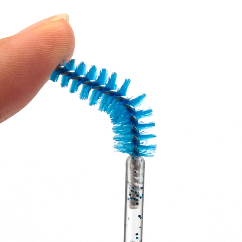 500pcs Eyelash Brushes Spoolies Micro Lash Mascara Wands Combs Wholesale Makeup brush wholesale For Eyelash Extension Makeup