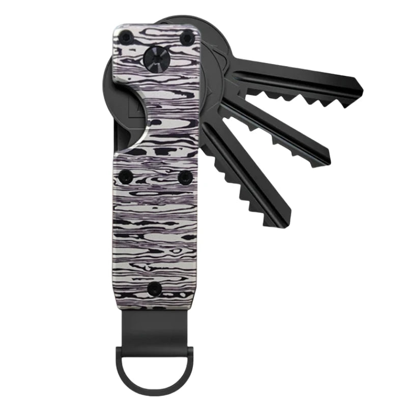 Key Organizer Compact Holder Metal Secures Key Chain Key Case Holder Keychain