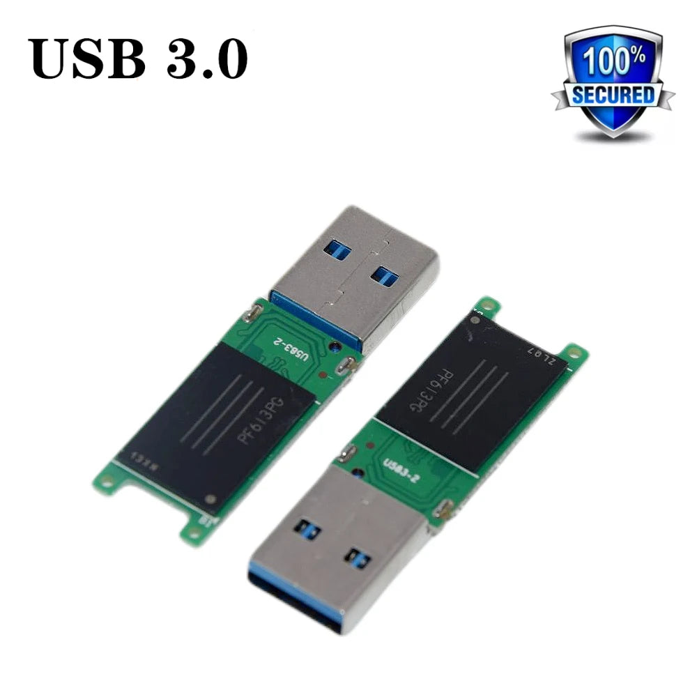 Wholesale Chip USB 3.0 Flash Memory 4GB 8GB 16GB 32GB 64GB 128G USB U Disk Semi-finished PCB Plate Pendrive Free Delivery