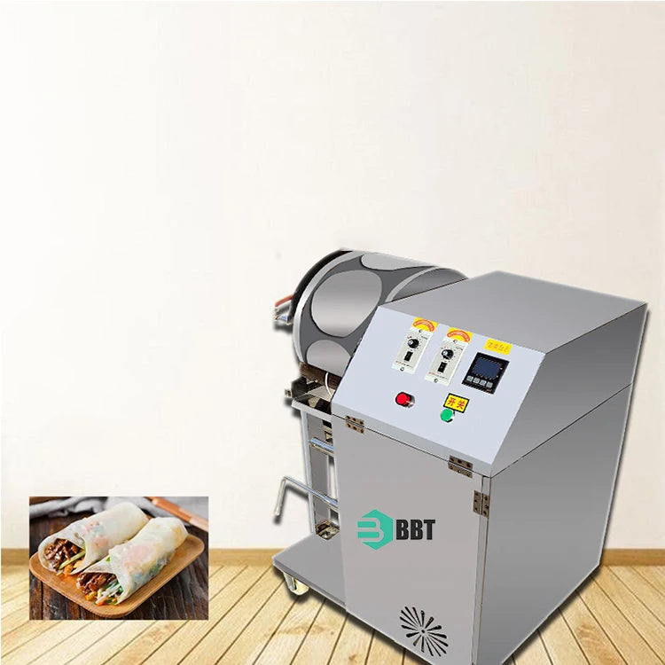 High Capacity Spring Roll Maker Injera Making Factory Direct Sale Samosa Sheet Skin Machine
