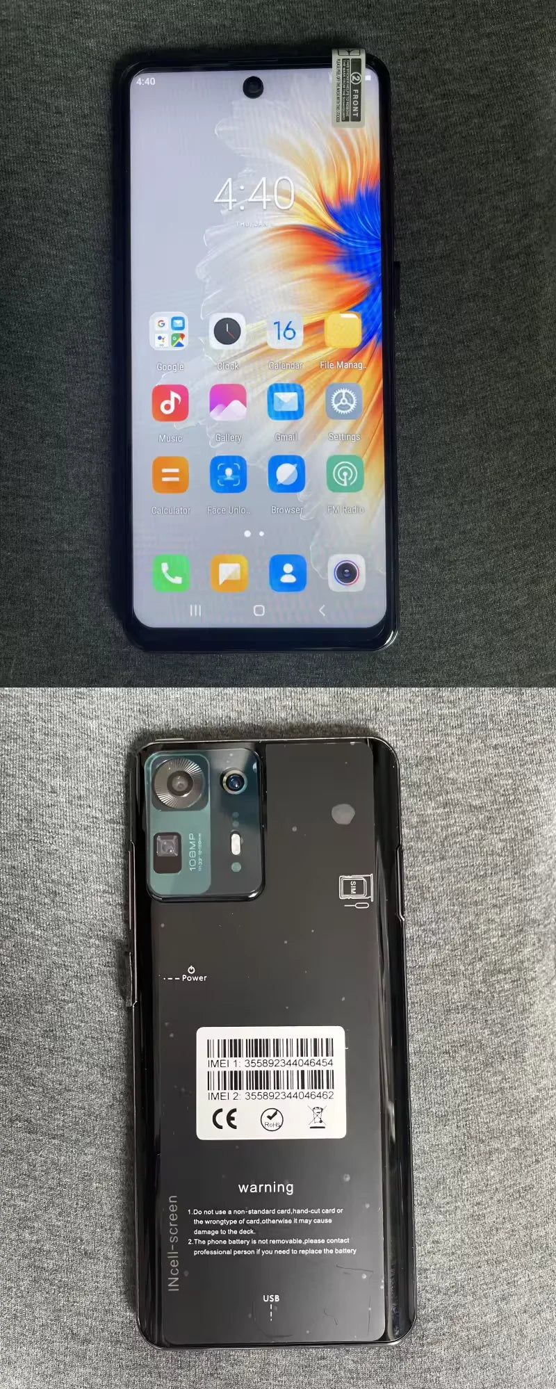 11T PRO 5G mobile phone 16G 1T memory 7.3 inch dual SIM card Android smartphone global version mobile phone 5G mobile phone