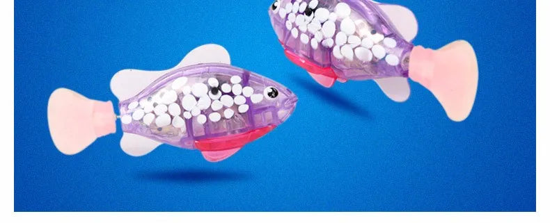 2025 Electronic Fish  Activated Battery Powered  Toy Children Pet Holiday Gift Can Swims es  Pets 5pcs randomly