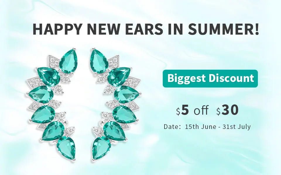 KOSE Retro Ethnic Crystal Earrings Breastplate Cartilage Ladies Earrings Fashion Jewelry Party Daily Clothing Accessories