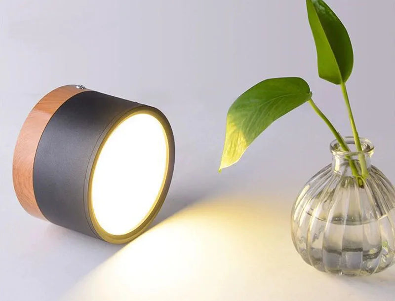 LED Downlight dimmable 5W 7W 9W12W15W Nordic wood modern Led surface mounted ceiling light spotlight, interior decoration light