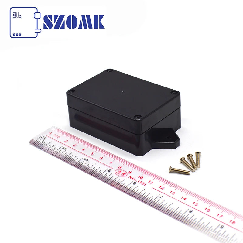 84*59*34mm Black Beige Junction Box Waterproof Shockproof Dustproof IP65 ABS Plastic Switch Box Electric Project Enclosure Fixed