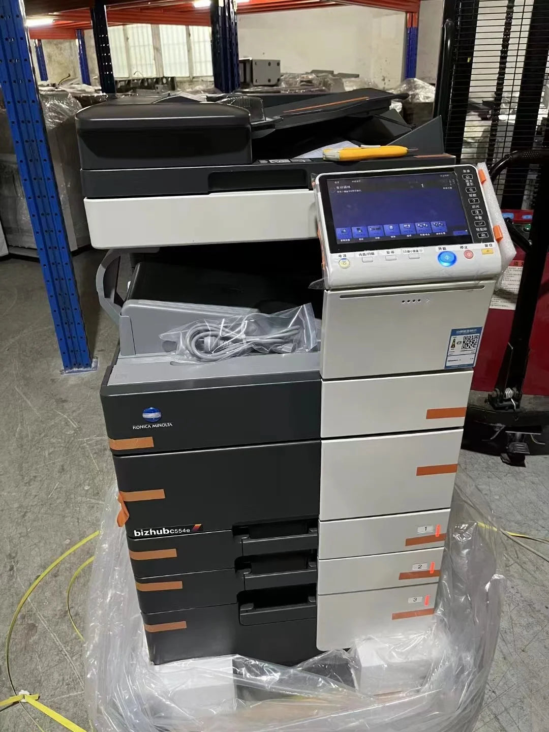 Hot Sell and High Quality Used Status Machine for Konica Bizhub C454 C454e  C554 C554e Copier