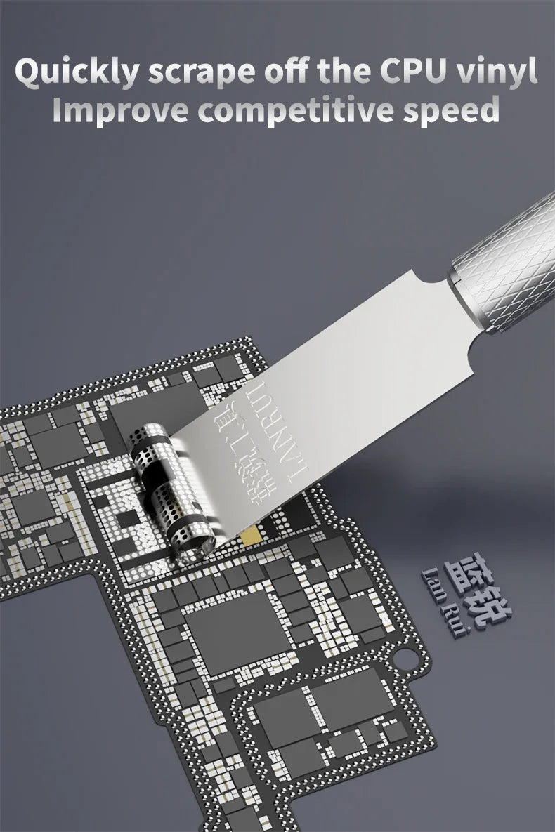 Lanrui 007 High Precision Steel Tools Cold Blade for Mobile Phone Disassembling BGA NAND Chips Lifting PCB IC Glue CPU Vinyl