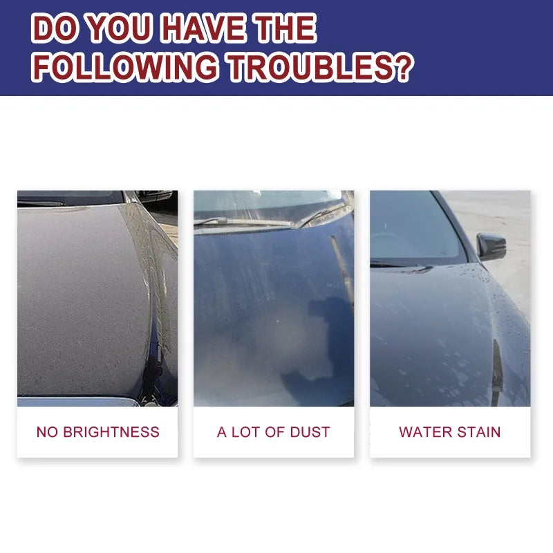 Automotive Coating Spray, Car Paint Maintenance Paint Surface Decontamination Brightening Nano Coating Spray Coating Agent