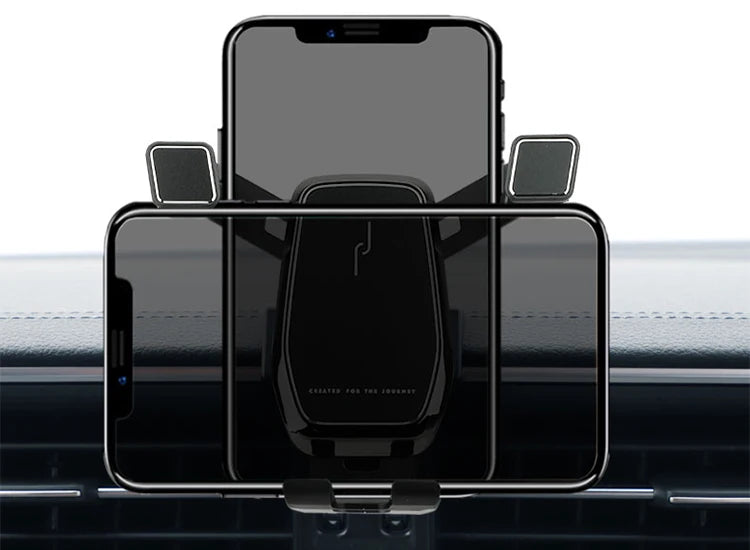 Car Phone Holder Air Vent Mount Clip Clamp Mobile Phone Holder for Audi A6 C8 Accessories 2019 2020 2021 2022