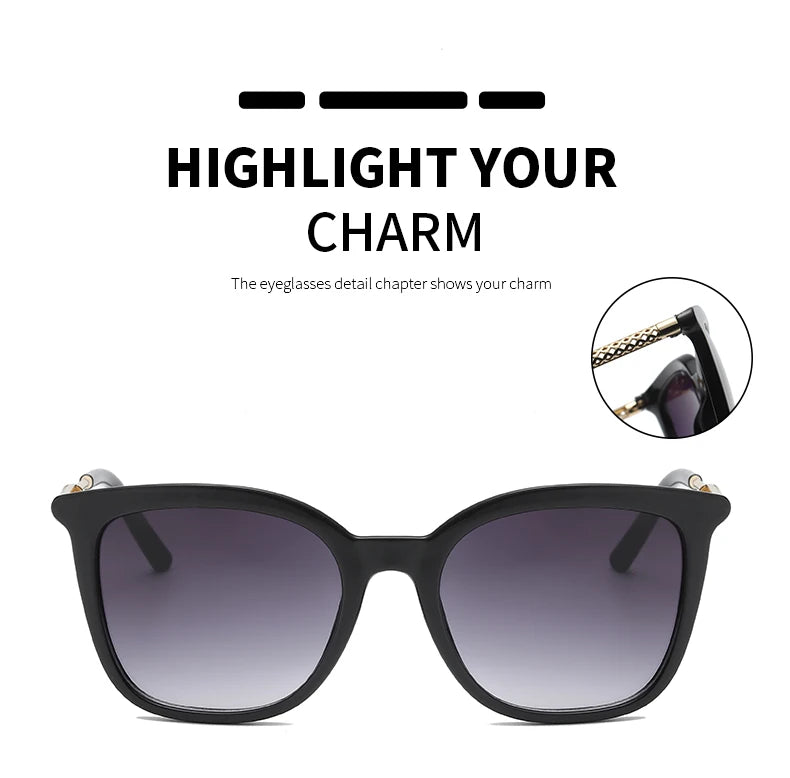 Classic Square Sunglasses Women Men Vintage Brand Sun Glasses Alloy Frame Retro Trend Fashion Style Shades Oculos de sol