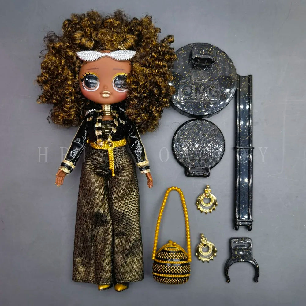 Original 24cm OMG multi-style big sister fashion dressup girl DIY holiday gift doll toy