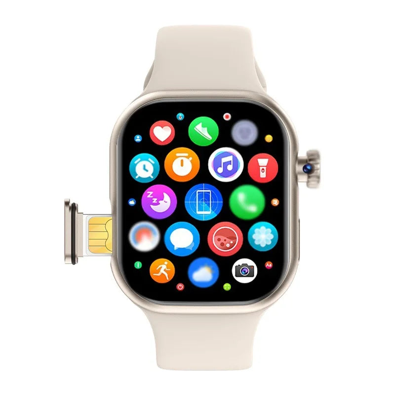 2026 Smart Watch Camera BT Call Heart Rate Fitness Tracker Waterproof iOS Android