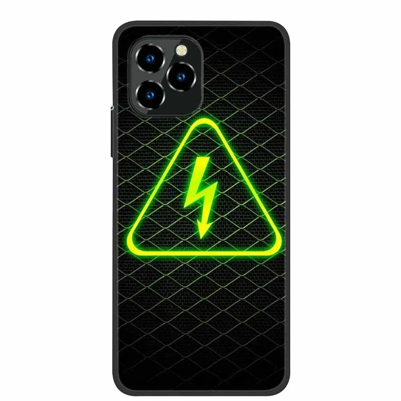 For Oukitel C21 Pro Case Luxury Silicone TPU Soft Cover Phone Case For C 21 pro coque Shockproof Protector Cartoon Capa Funda