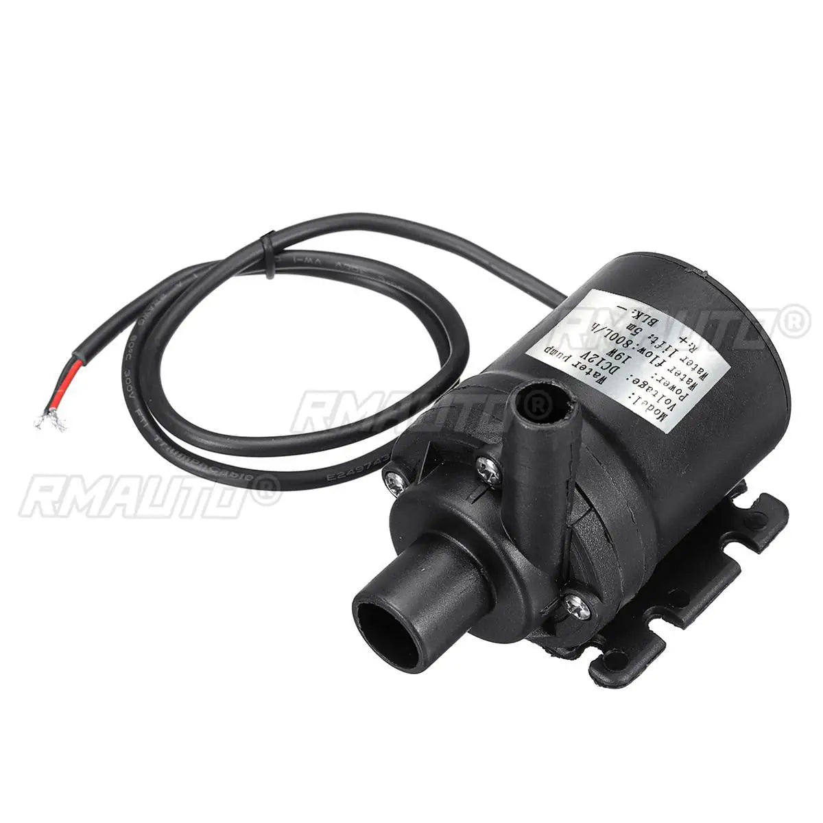 DC 12V/24V Circulation Water Pump 5M 800L/H Submersible Solar Brushless Motor for Cooling System Fountains Heater