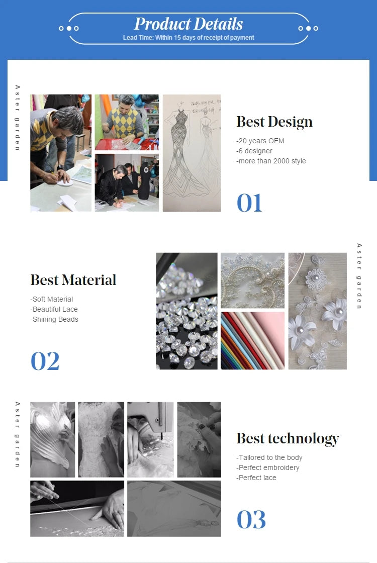 Aster Garden Satin Wedding Dresses 2021 Vestido Noiva Sweetheart Luxury Beaded Lace Princess Bridal Dress A-Line Robe De Mariee