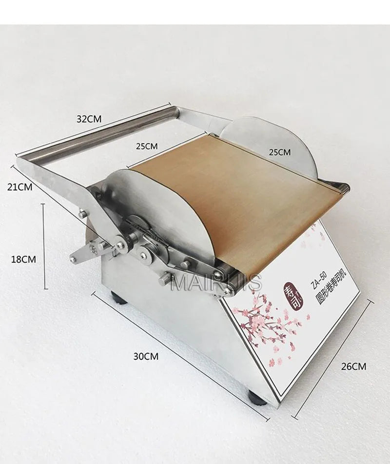 Portable Square Round Sushi Maker Machine Japan Sushin Rice Roll Rolling Machine