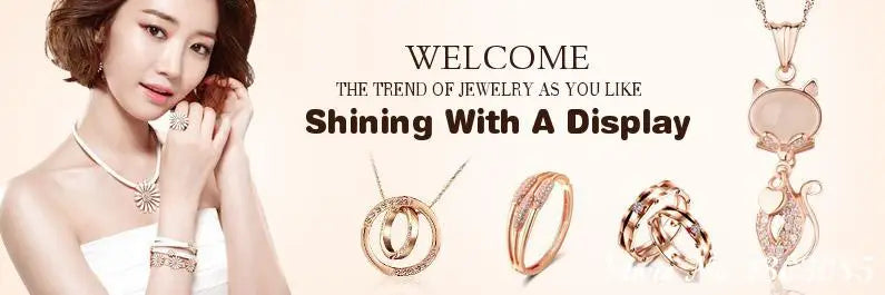 Solid wood green velvet jewelry display stand ring stud necklace pendant bracelet storage and display stand