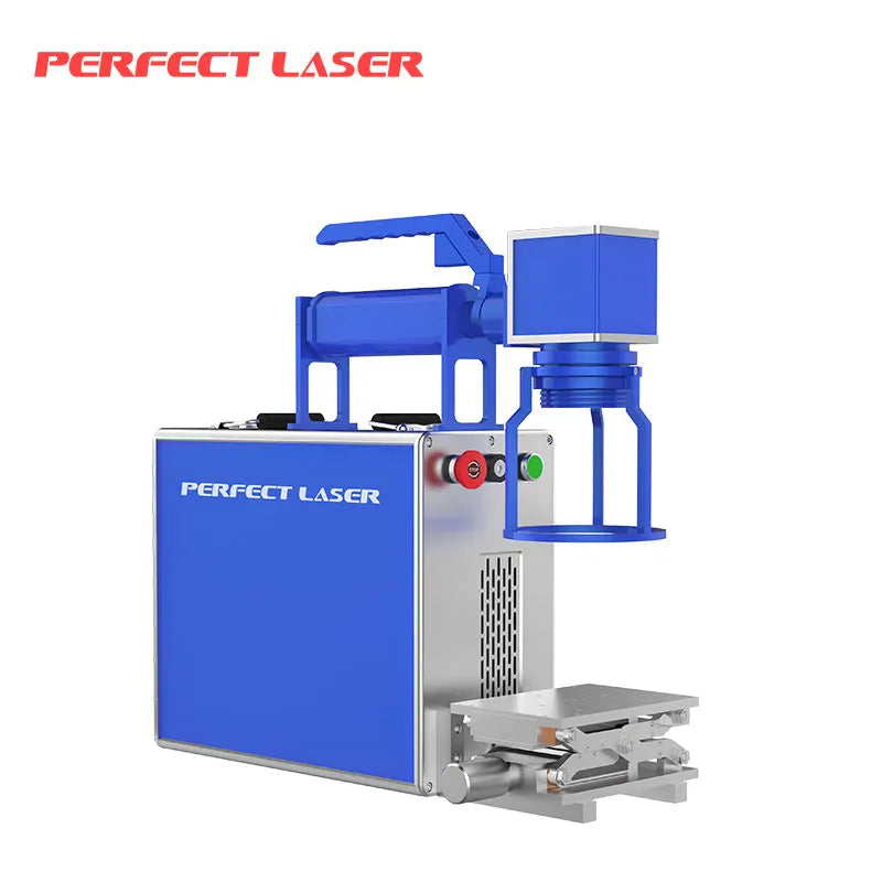 30W Handheld Portable Small Metal Stainless Steel Aluminum Copper Brass Silver Bulb Fiber Laser Marking Marker Machine Price