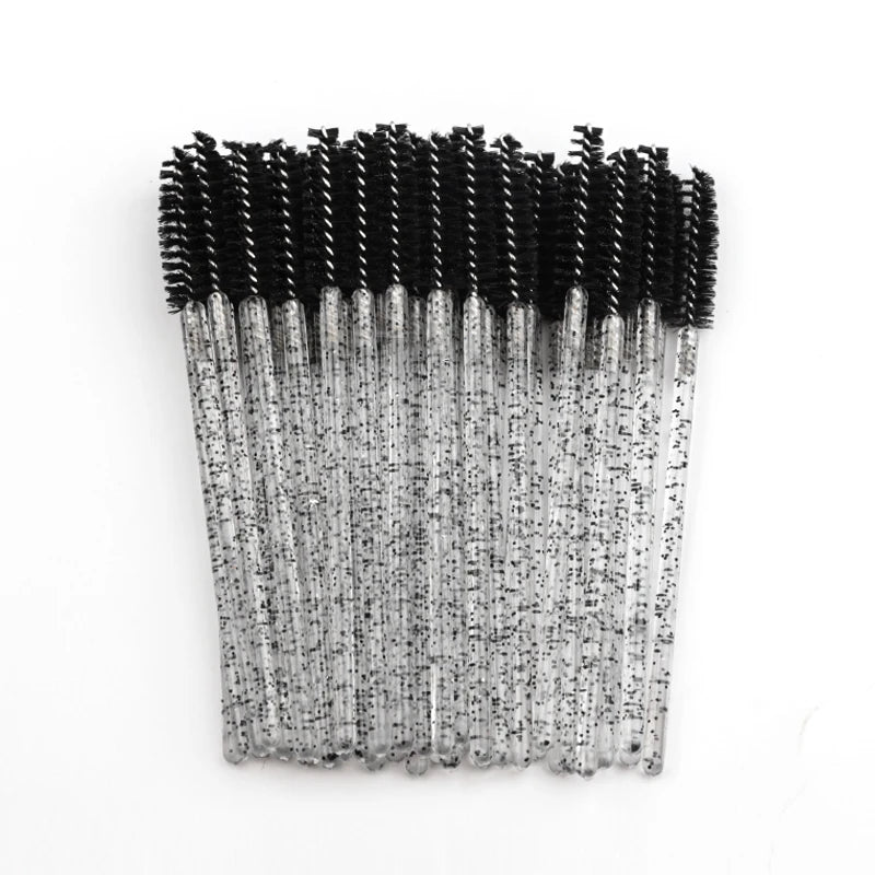 500pcs Eyelash Brushes Spoolies Micro Lash Mascara Wands Combs Wholesale Makeup brush wholesale For Eyelash Extension Makeup