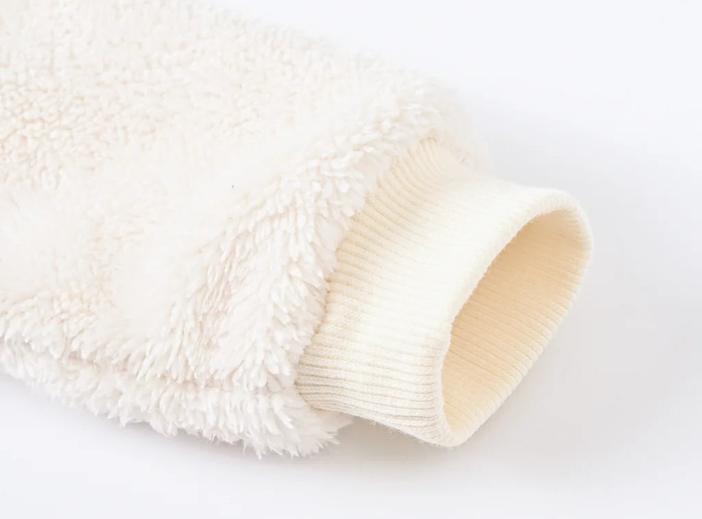 Newborn Baby Romper Winter Costume Baby Boys Clothes Polar Fleece Warm Baby Girls Clothing  Overall Baby Rompers Jumpsuit