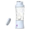 Ligkevan Hot Sale Good Quality Fruit Juice Blender Portable Electric Vacuum Blender Rechargeable 650ml Automatic Fruit Juicer