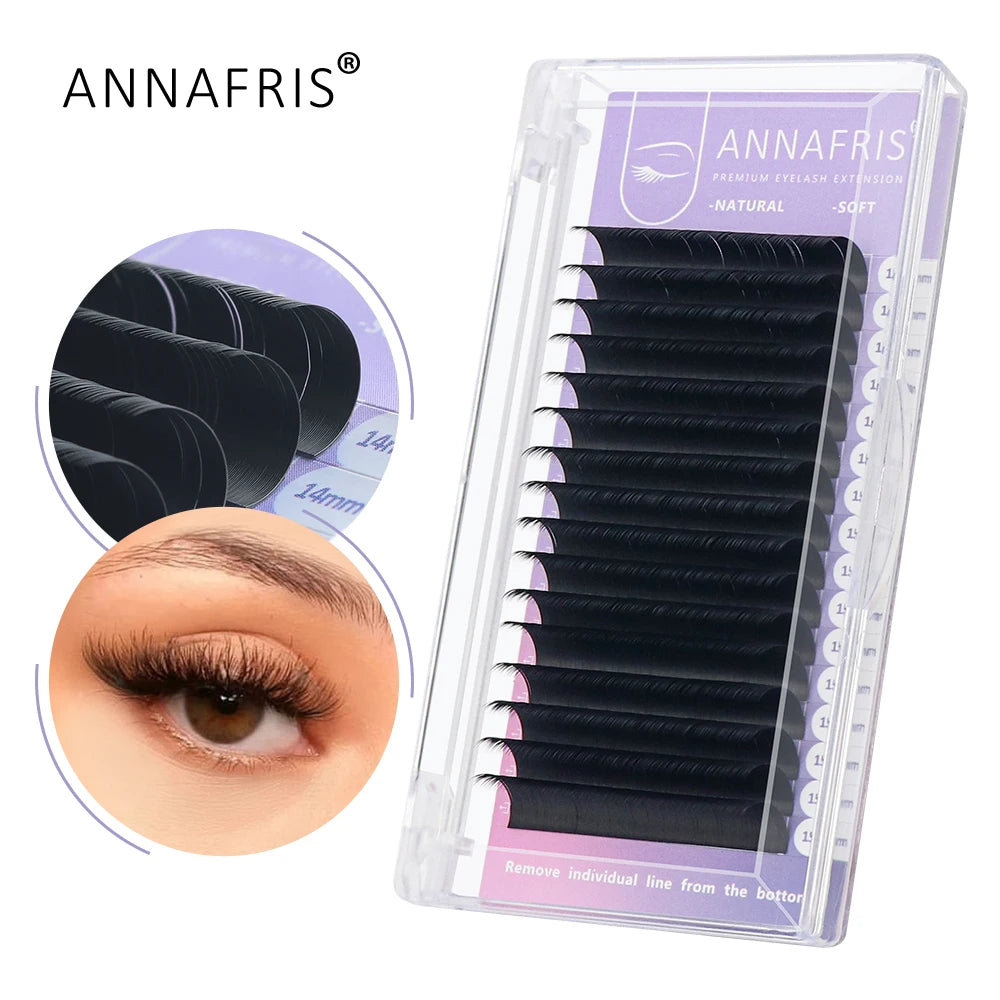 GAHAMACA W Shape Eyelash Extensions L/LU 3D Premade Volume Fan Lashes W Style Lashes Comfortable Faux Mink Natural Eyelash