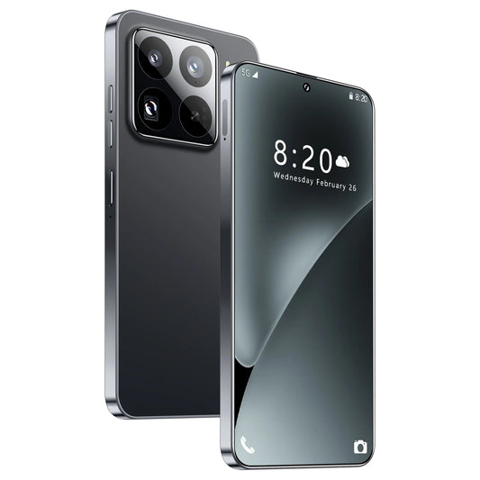 Wholesale M15 Pro 5G Smart Phone Unlocked Android 14 with Face Recognition 4G/5G 16GB+1TB Mobile Phones Cellphone
