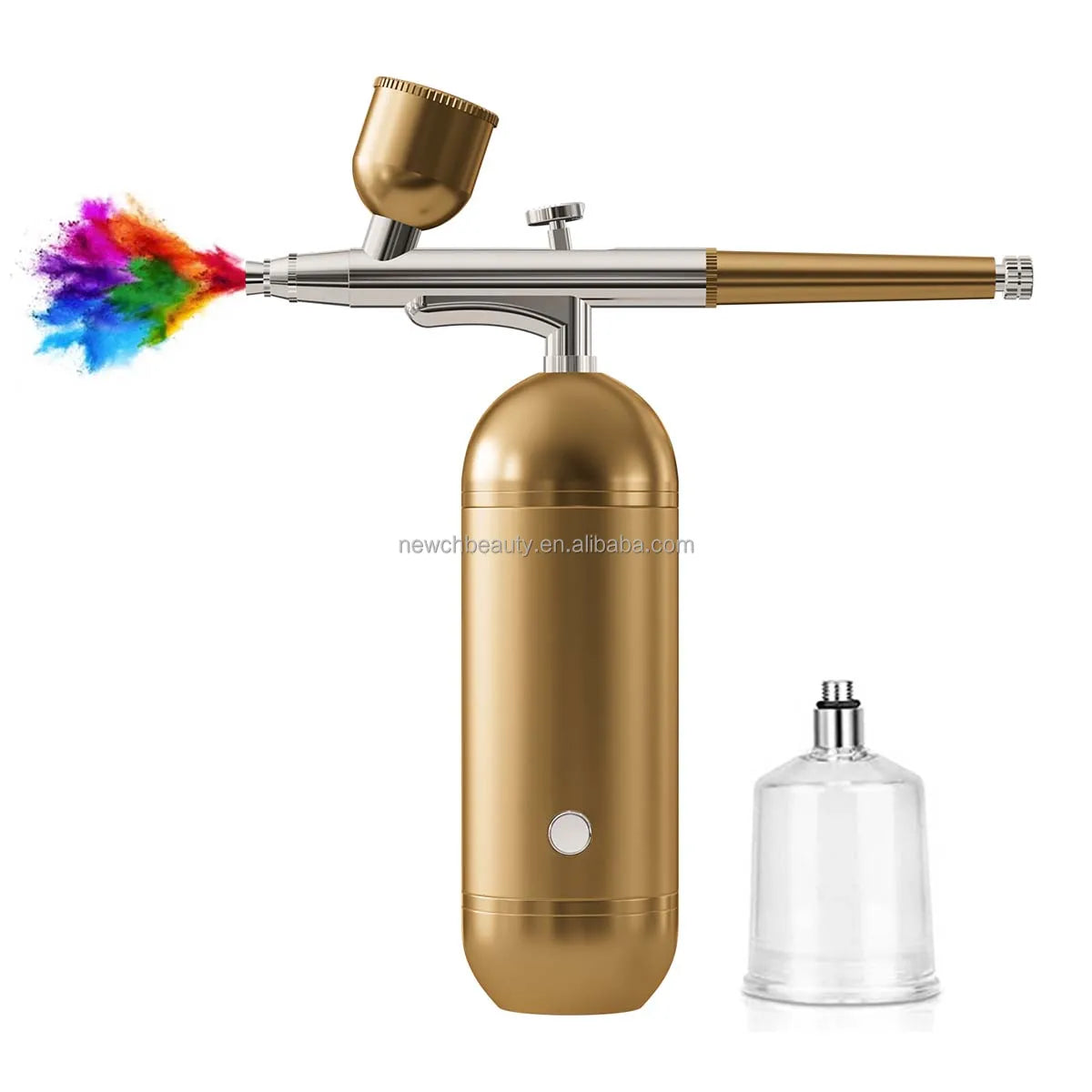 Portable Air Brush Nail Art Wireless Spray Gun With Compressor Airbrush Kit for Model Painting Crafts Makeup Tattoos Hair Dye