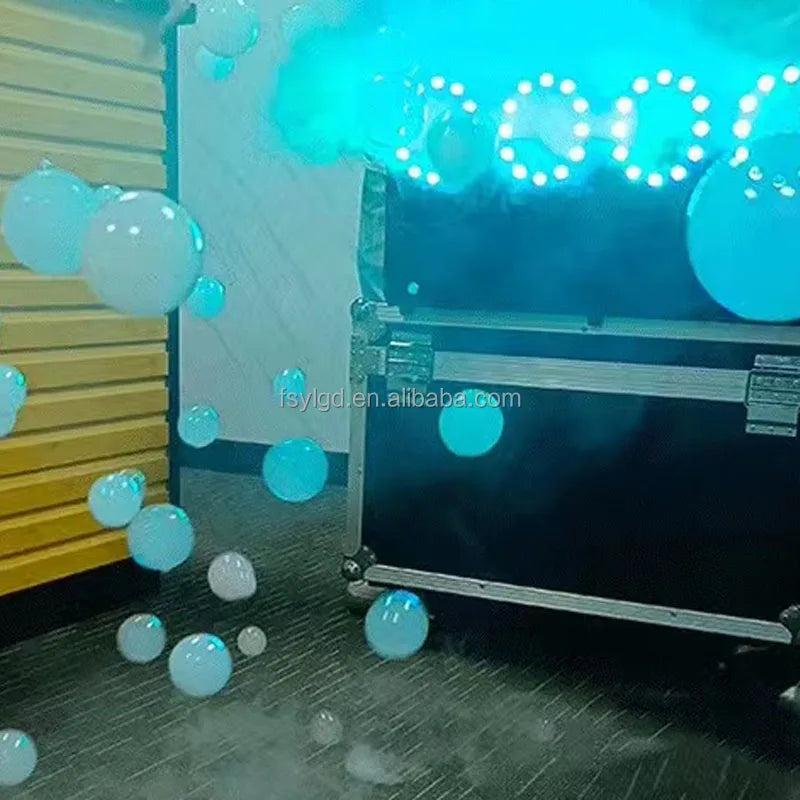 Bubble Fog Machine Stage Bubble Maker Bubble Fog Machine Haze Machine Wedding Party DJ Disco Stage