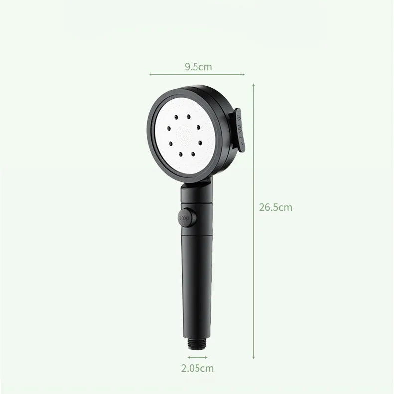 Bathroom Shower Faucet Multi Functions High Pressure Water Filter Hand Shower Head
