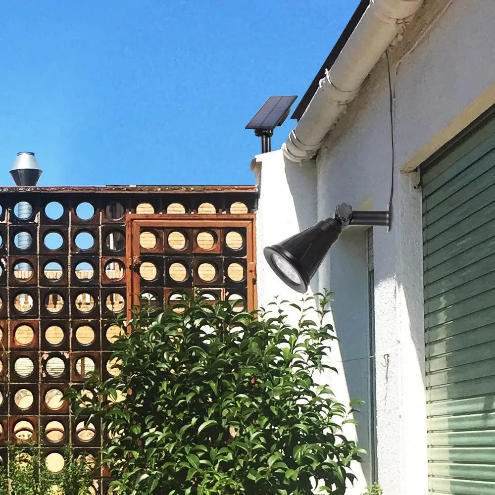 T-SUN 7LEDS Solar Spotlight IP65 Waterproof Solar Garden Light Solar Wall Light Solar Light With Fixed Color Solar Lamp Outdoor