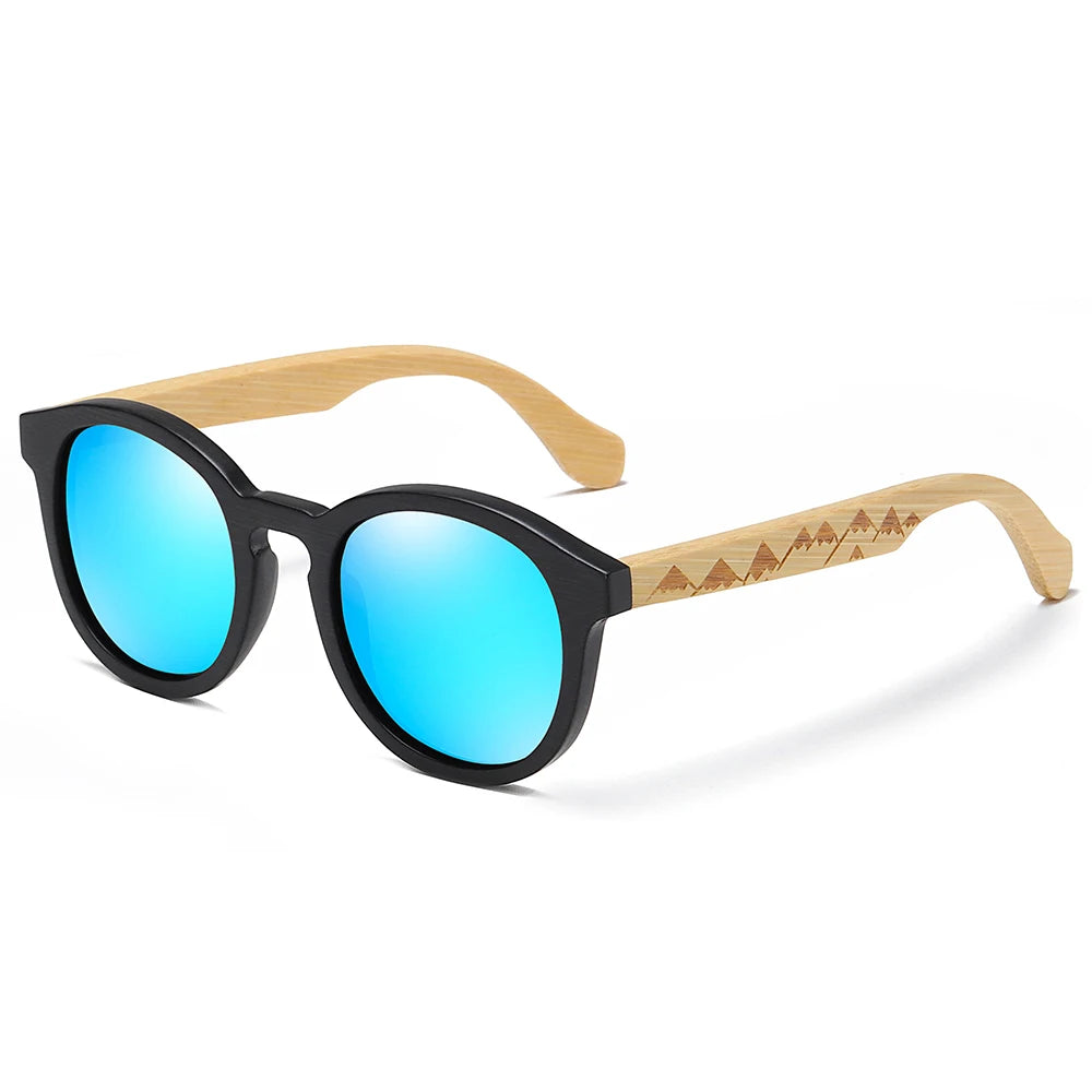 GM Best Handmade Sunglasses Men Polarized  Bamboo Wood Women Sunglasses High Quality With Sunglasses carton box S1936