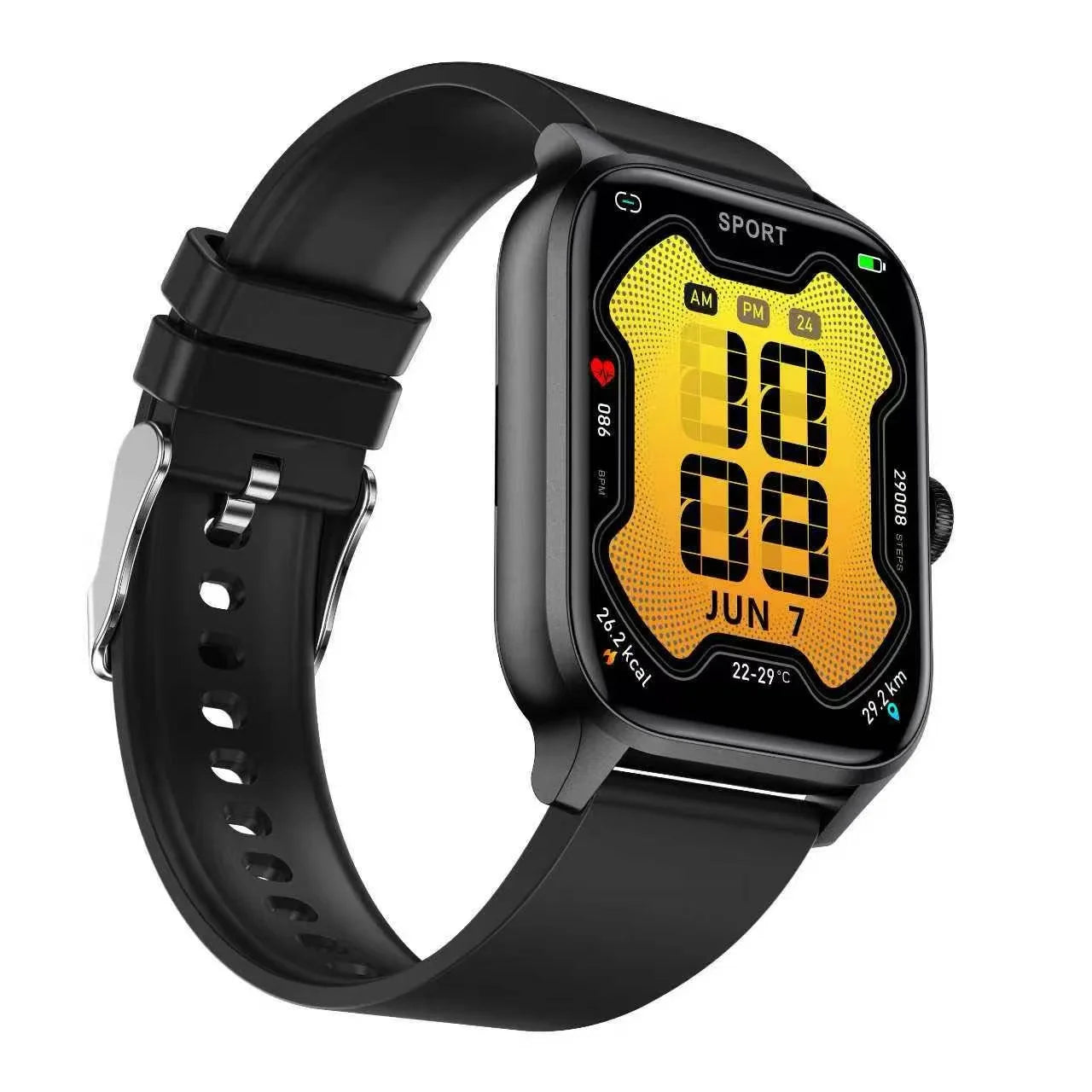 QX15  Montre Intelligente 1.85'' TFT Health Monitoring Wireless Calling Smart Watches Classic Appearance Women's Health Watch